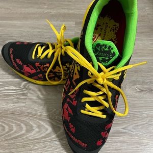 Colorful, Men's Asics T307n Gel Noosafast Running Racing Shoes size 11.5
